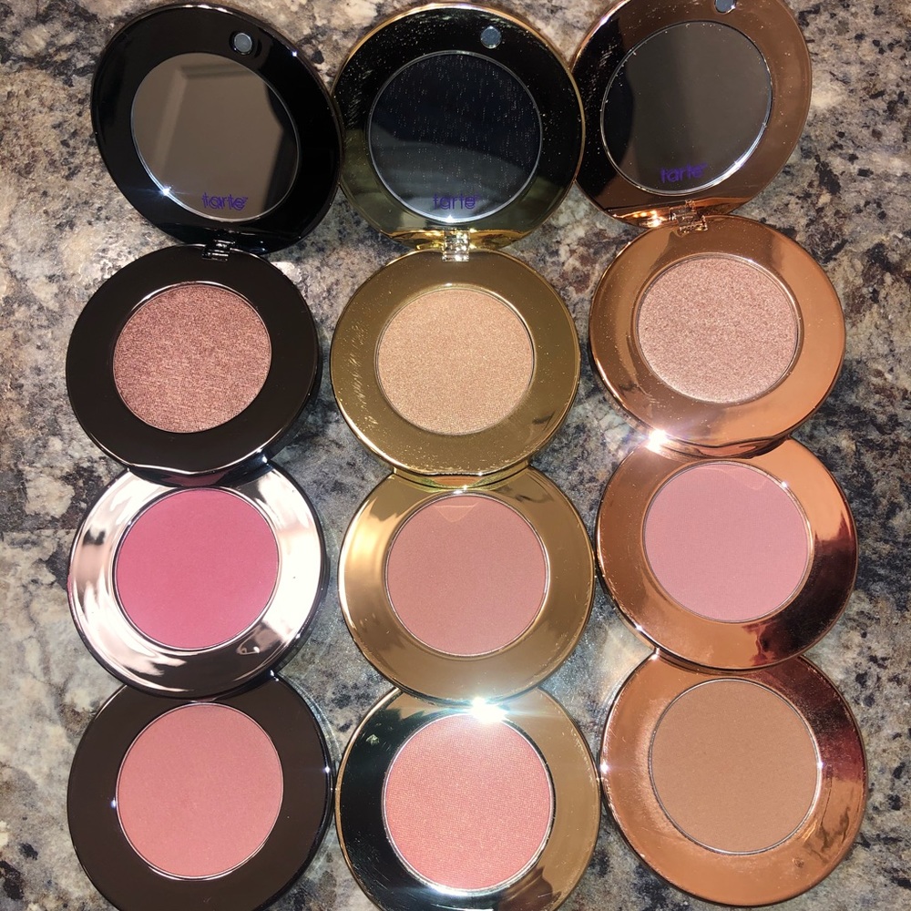 Tarte 9 ways to Shine Cheek Wardrobe